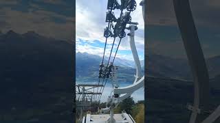 17GUB Beatenberg  Niederhorn 😍😍 Einzige fix geklemmte Dreiseilumlaufbahn der Schweiz Streiff [upl. by Omik]