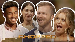 Chopped Heart Ravioli Snapper Eggplant Cocktail  Full Episode Recap  S54 E8  Food Network [upl. by Amoakuh]