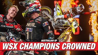 Ken Roczen amp Max Anstie Snag WSX Titles in 2023  Racer X Rapid News [upl. by Dodd575]