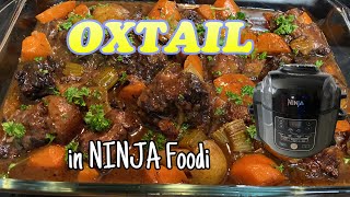 OXTAIL in NINJA Foodi [upl. by Neersin]