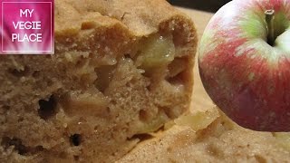 Receta Pastel de Manzana  Vegano y Sano [upl. by Adnirim]