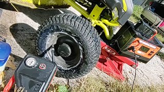 REinflating Tubeless Tractor Tires [upl. by Znarf]