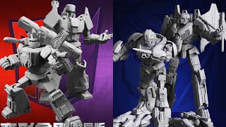 New Transformers One G1 Wheeljack Megatron IDW Megatron model kit figures revealed Blokees Toys [upl. by Banquer262]