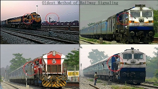 RARE TOKEN EXCHANGE quotTHE OLDEST RAILWAY SIGNALING SYSTEMquot  INDIAN RAILWAYS [upl. by Krauss]