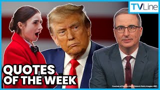 Quotes of the Week  John Oliver FactChecks Donald Trump on JD Vance [upl. by Ednil]