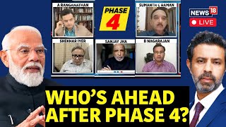 Lok Sabha Elections Phase 4 Who Is Leading The Board  PM Modi 400 Mission  Exit Polls  N18L [upl. by Llirrem]