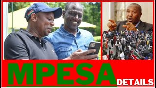 Ichungwa STRANDED Shocking Secret Mpesa DEAL With Ruto For Rigathi IMPEACHMENT LEAKEDS OUT [upl. by Retxab]