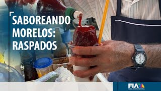 SaboreandoMorelos  ¿Cómo se hacen los raspados de hielo y los diablitos [upl. by Aicitan]