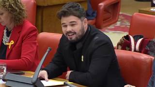 quot87 millones de euros en porras pelotas de goma y croquetasquot Gabriel Rufián [upl. by Naro]