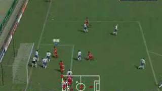 World Soccer Winning Eleven WE Pro Evolution Soccer 8 international China vs Czech Republic [upl. by Nirihs]