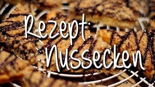 Rezept Nussecken [upl. by Ylurt217]