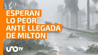 Peligroso huracán Milton toca tierra en Florida como categoría 3 es “la peor tormenta” en 100 años [upl. by Vardon777]