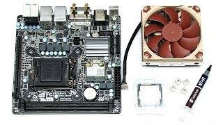 Haswell i3 MiniITX Build Part One [upl. by Firehs]