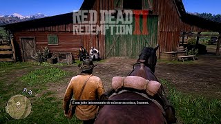 APRENDENDO A ROUBAR CARROÇAS COM O HOSEA NO RED DEAD REDEMPTION 2 [upl. by Stan]