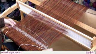 Kelleys Rigid Heddle Weaving Class  Part 8 Weaving [upl. by Gitel]