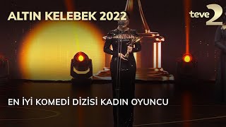 Pantene Altın Kelebek 2022 En İyi Komedi Dizisi Kadın Oyuncu – Ezgi Mola [upl. by Maggi]