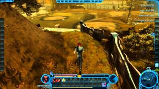 SWTOR How to Find Codex Datacron 01 Hutta [upl. by Ayotal20]