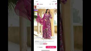 Trendy ethnic wear under 3000 from myntra myntra 🫶🏻 [upl. by Ailes]