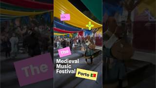 Medieval Music Festival Porto Portugal 🇵🇹 travel portugaltourism iloveportugal [upl. by Goodill]