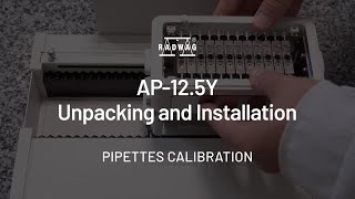 AP125Y Automatic Device for Multichannel Pipette Calibration – Unpacking amp Installation Tutorial [upl. by Utley]