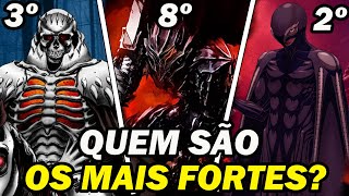 OS 10 PERSONAGENS MAIS FORTES DE BERSERK [upl. by Calley]