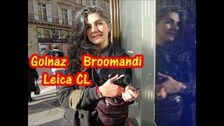 55 Golnaz Broomandi et son Leica CL BRED Louvre Rivoli 13 février 2019 [upl. by Auqinot]