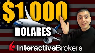 DOLARES a INTERACTIVE BROKERS❗️Paso a paso ✅ [upl. by Yenffad]