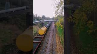 D8001 pulling Goods Train at Kinchley Lane  Great Central Railway diesel train [upl. by Maxfield439]