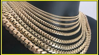 Miami Cuban Link SIZING GUIDE [upl. by Onaicnop]