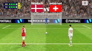 🔥Denmark vs Switzerland full penalty shootout⚽  DEN vs SUI HIGHLIGHTS [upl. by Joshua]