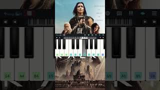 Kalki 2898 AD BGM  Piano Tutorial [upl. by Akinhoj]