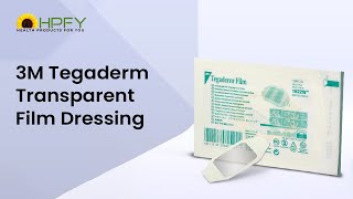 3M Tegaderm Transparent Film Dressing Application and Removal Video [upl. by Felipa]