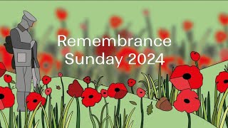 Remembrance sunday 2024 UK Lewisham London 💂🌹💂 [upl. by Aicil]