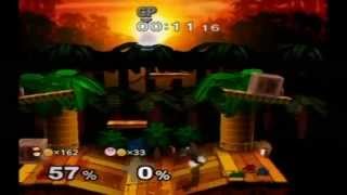 Lets Play SSBM  Part 11 Mario vs Donkey Kong Bonus Banality [upl. by Brodsky793]