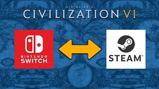 Civilization VI  CrossPlatform Cloud Saves Steam and Nintendo Switch [upl. by Prebo602]