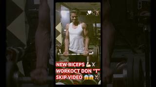 NEW BICEPS 💪🏻 WORKOT DON “ T” SKIP VIDEO 💪🏻💪🏻🏋🏻‍♀️🏋🏻‍♂️🦅gym gyangaming Aklog952 [upl. by Sanborne]