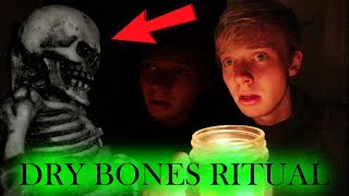 DRY BONES RITUAL AT 3 AM  HIDE AND SEEK CHALLENGE  Sam Golbach [upl. by Salas]