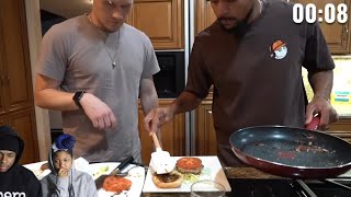 Who Cooks The BEST BURGER in 2HYPE 2v2 Cook Off  REACTION [upl. by Beitris99]