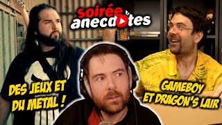 Soirée anecdotes  Bestof 43 Des jeux et du Metal  Gameboy et Dragons Lair [upl. by Crane352]