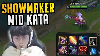 Showmaker Getting Katarina Ready For Tomorrow  Best of LoL Stream Highlights Translated [upl. by Tteragram]