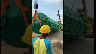 Batching plant Assembly at Reliance SiteYanampondicherry ggconstruction [upl. by Stanhope506]