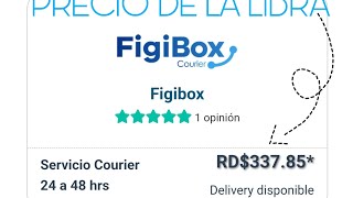 COURIER FIGIBOX PRECIO DE LA LIBRA SUSCURSALES E INFORMACIONES GENERALES [upl. by Soutor]