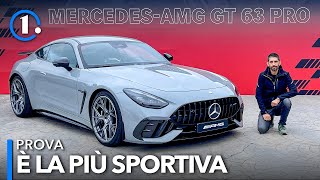 Mercedes AMG GT 63 PRO più BELLA da GUIDARE sfida la Porsche 911 GT3 [upl. by Lohse]