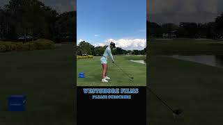 Emily K Pedersen Golf Swing 23 shorts golf lpga [upl. by Cadmarr152]