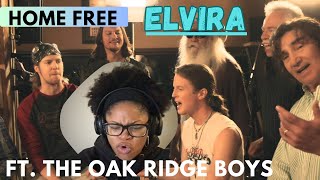 Home Free Elvira ft The Oak Ridge Boys Reaction elvira homefree music [upl. by Engelbert443]