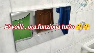 riparazione cassetta acqua wc Pucci Sara  non esce di acqua [upl. by Nivan]