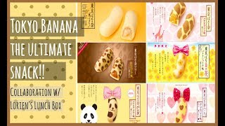 The Ultimate Japanese Souvenir  Tasting Tokyo Banana collaboration with Loriens Lunch Box [upl. by Voe]