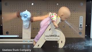 Baby burping robot [upl. by Nnyre]