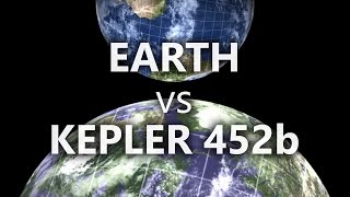 Earth vs Kepler 452b  The comparison [upl. by Saxe186]