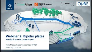 Bipolar plates  Webinar Series in the CORE project  webinar 2 [upl. by Pam]